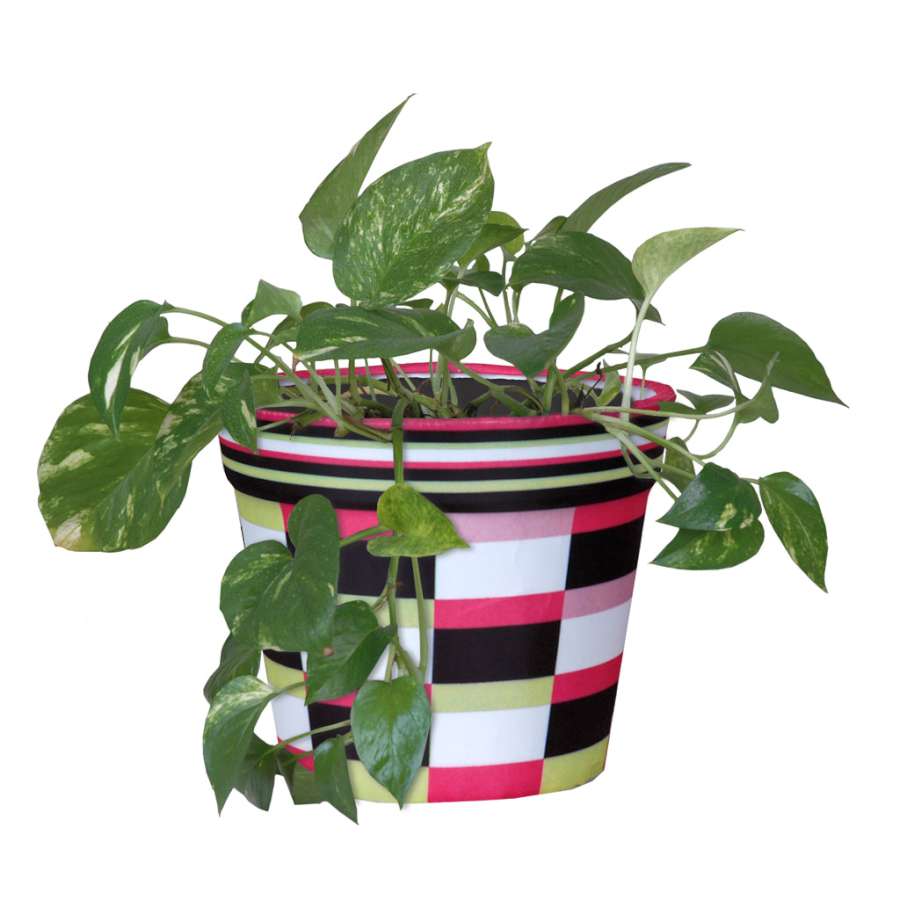 Flower Pot Cover Pink Deco 80021