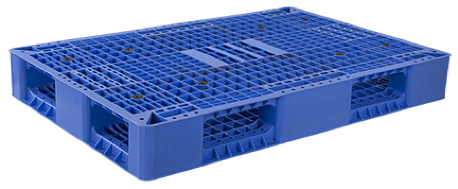 Industrial Pallet (4 Way Entry) APL HDPE Blue Pallet 1200x1000mm