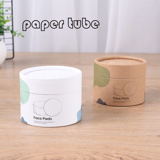 Environmentally friendly kraft paper cosmetic packaging paper tube