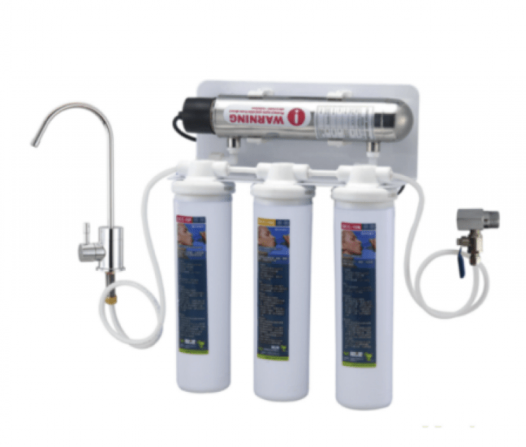 Advanced UnderSink Water Purifier with UV Filter Efficient Water