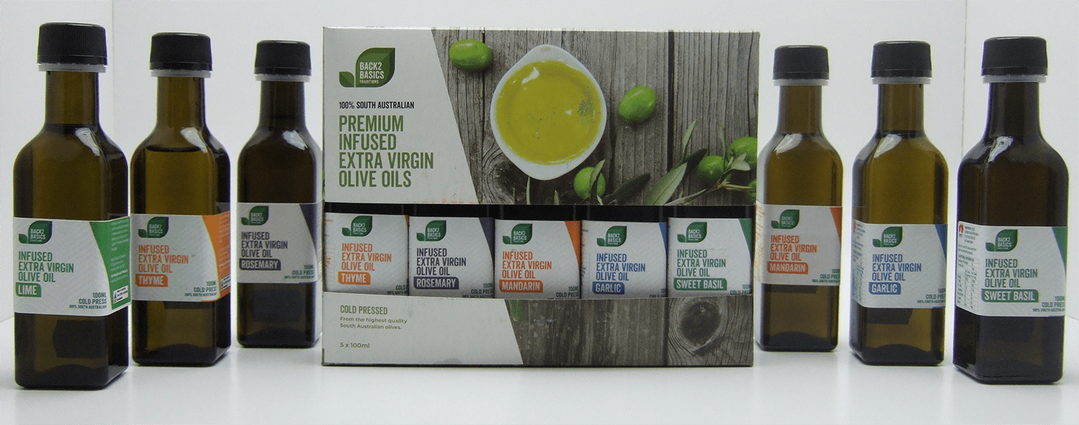 Garlic Infused South Australian Cold Pressed Extra Virgin Olive Oil