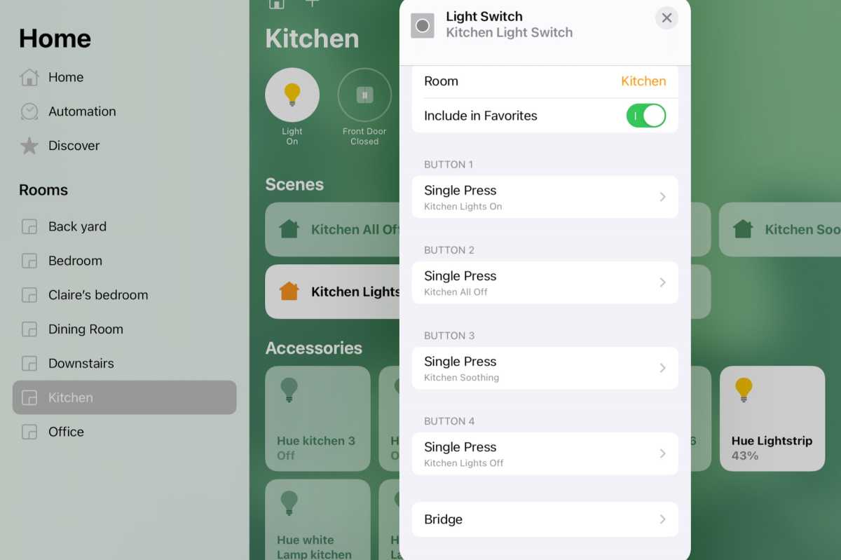 How to customize the Philips Hue Dimmer Switch using HomeKit