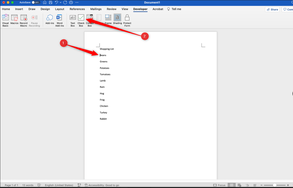 How to add check boxes to Microsoft Word documents PCWorld