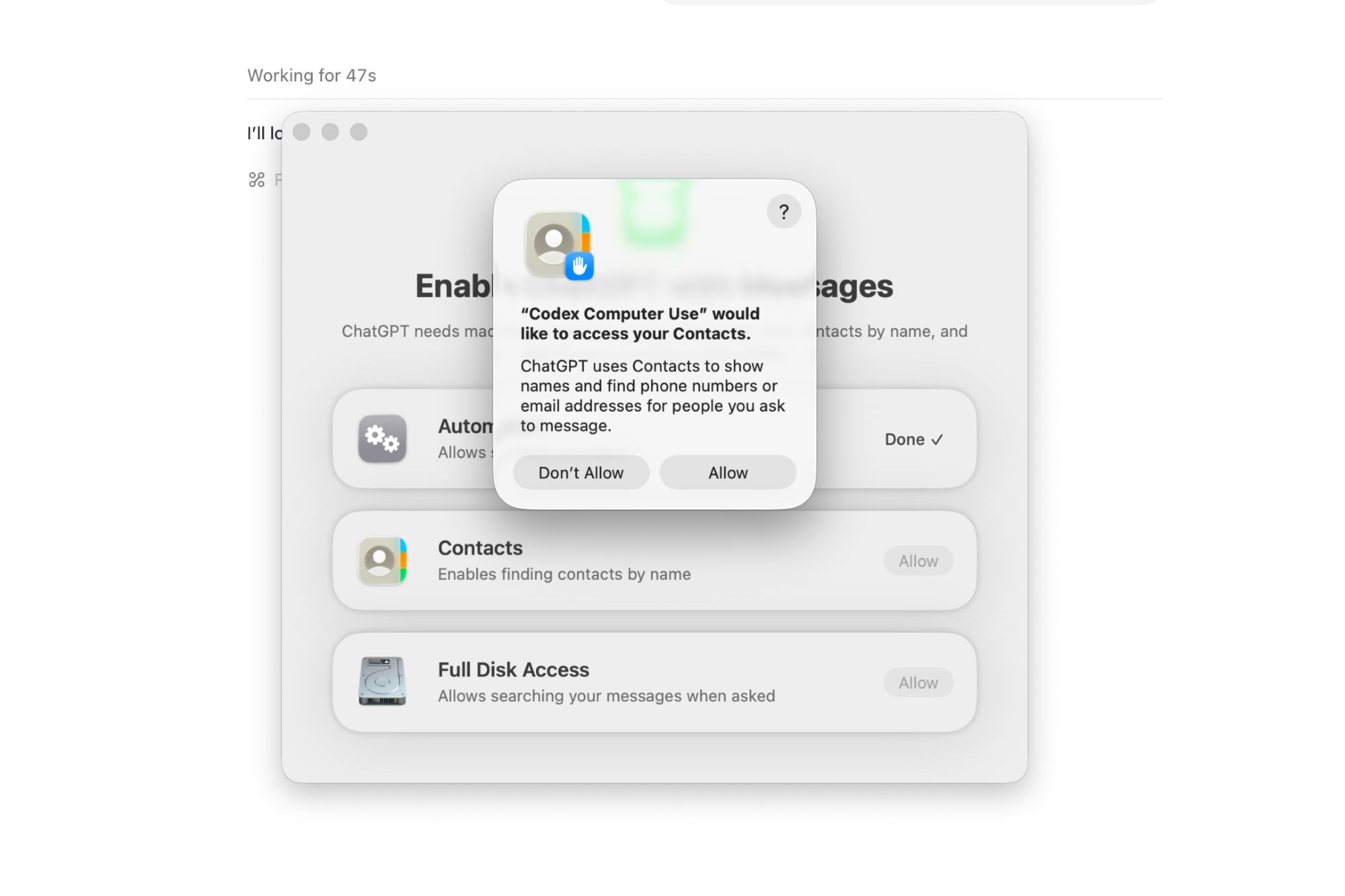 I gave ChatGPT access to Apple Messages. Then it took control of my Mac