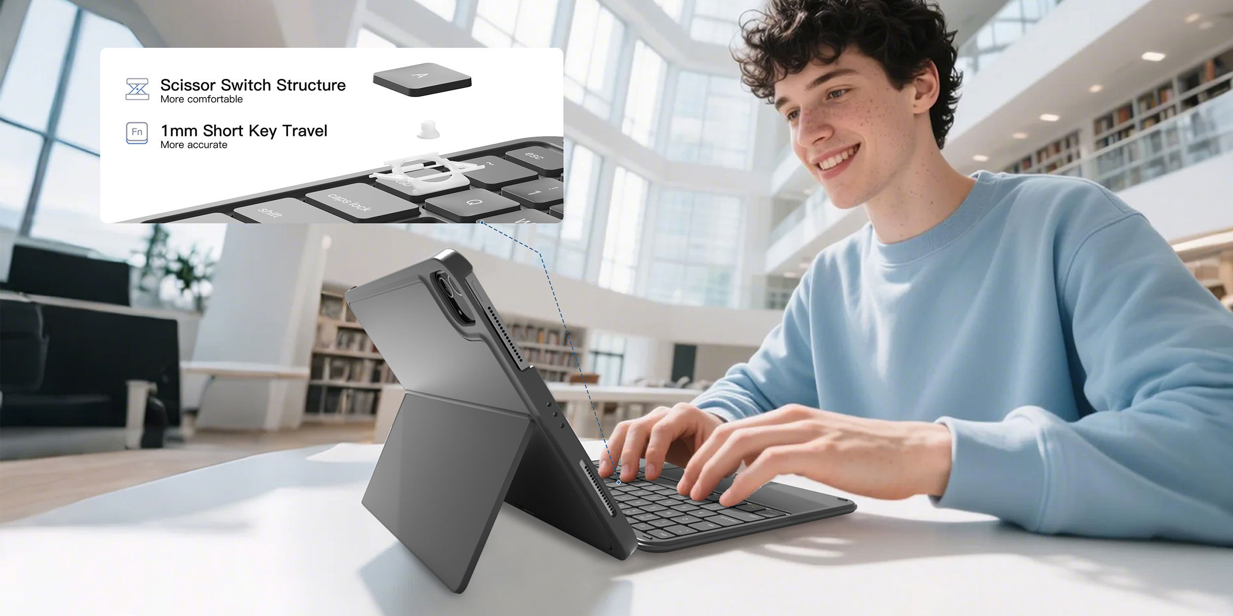 Light as Air, Bright as You: The AceTouch Keyboard Case for iPad