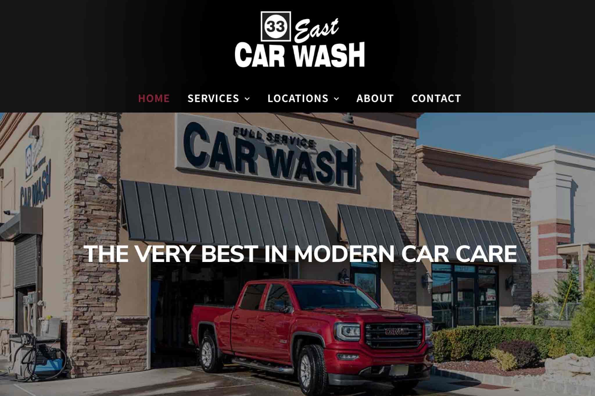 33 EAST CAR WASH Creative,  b2creative