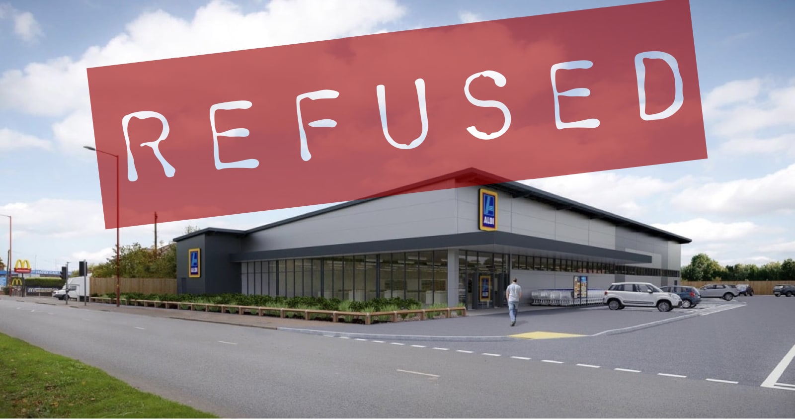Planners REFUSE Aldi application for Bristol Road South, Longbridge