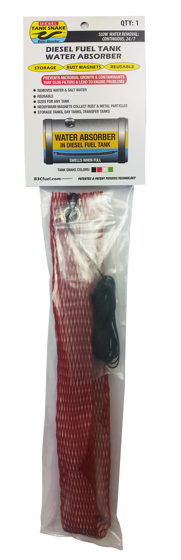 Diesel Tank Snake Storage Water Absorber