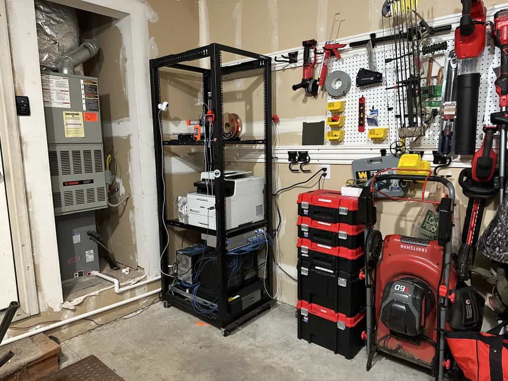 Homelab Move to the Garage