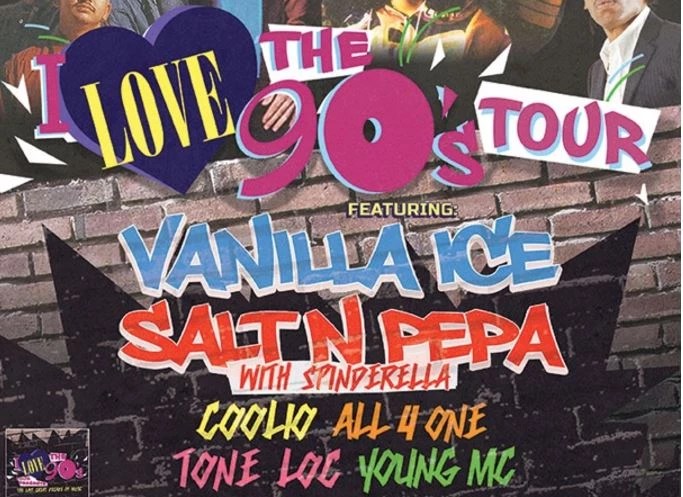 I Love the 90s Tour at Hacienda Event Center in Midland
