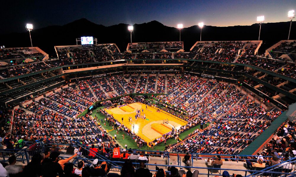 Los tres partidos de NBA que se jugaron en Indian Wells