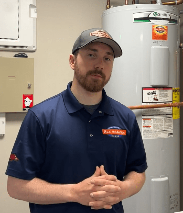 BA Plumbing Tech Tip Finding your Water Heater Shutoff Valve Bud