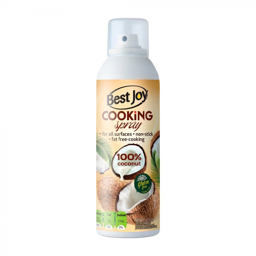 BEST JOY COOKING SPRAY 100 COCONUT OIL, 250ml Sportska prehrana Proteini.si