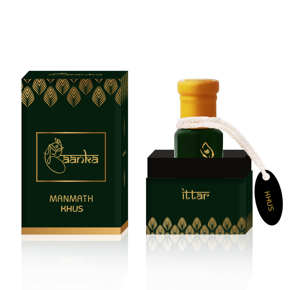 Manmath 100 natural ruh khus attar Oil of Tranquillity