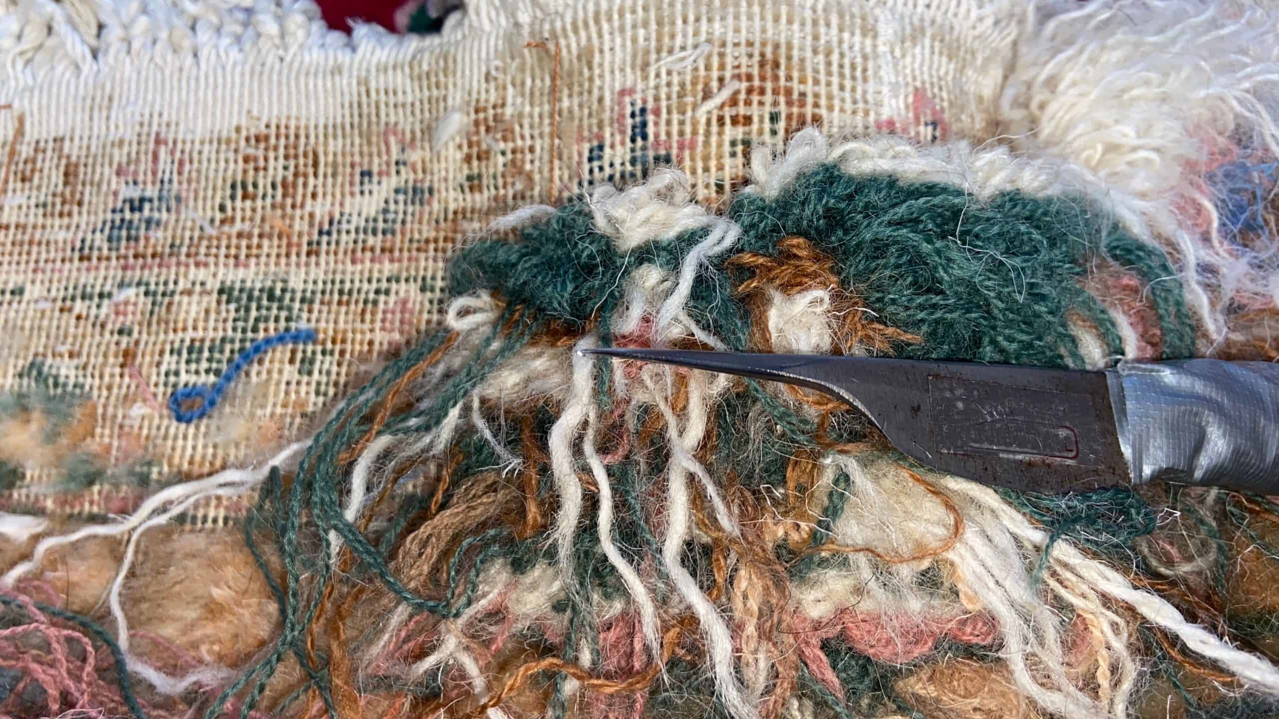 Rug Moth Damage Repair Los Angeles Babash Rug Services