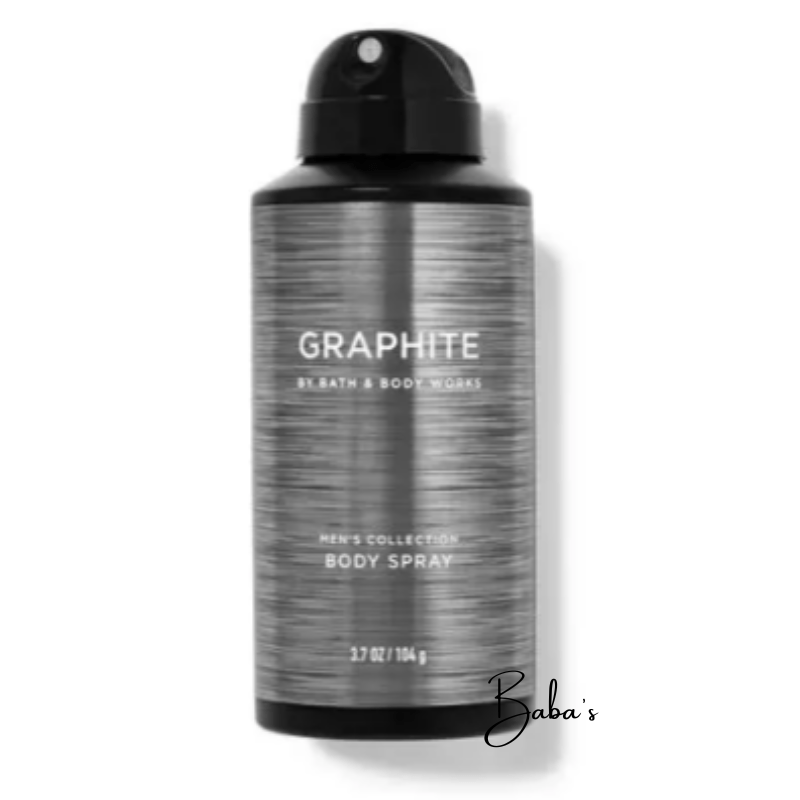 Baba’s Gift Designs Bath and Body Works Graphite Body Spray & Body