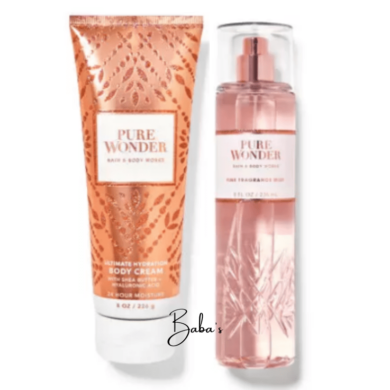 Baba’s Gift Designs Bath and Body Works Pure Wonder Body Cream