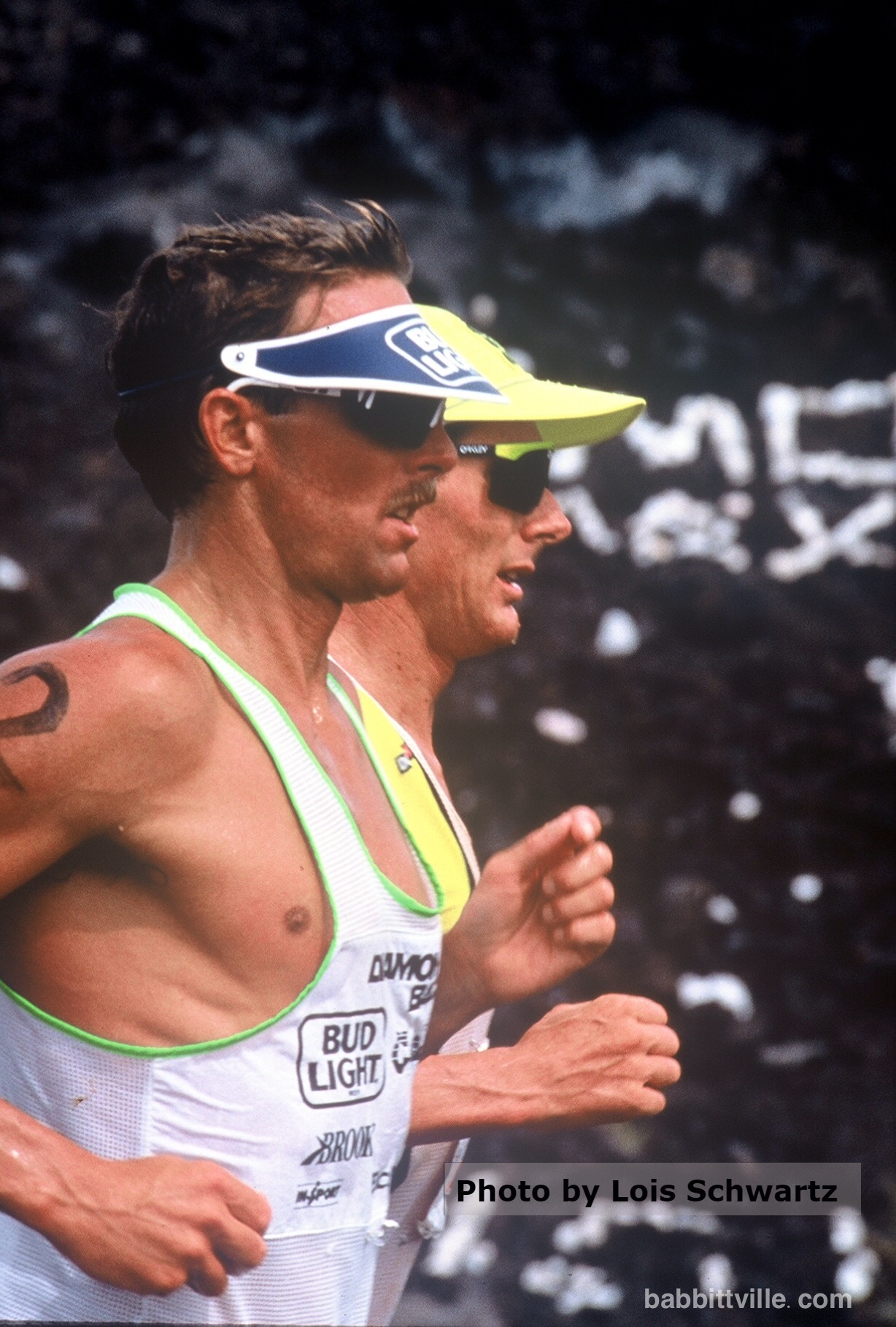 Iron War Mark Allen and Dave Scott at the 1989 Ironman World