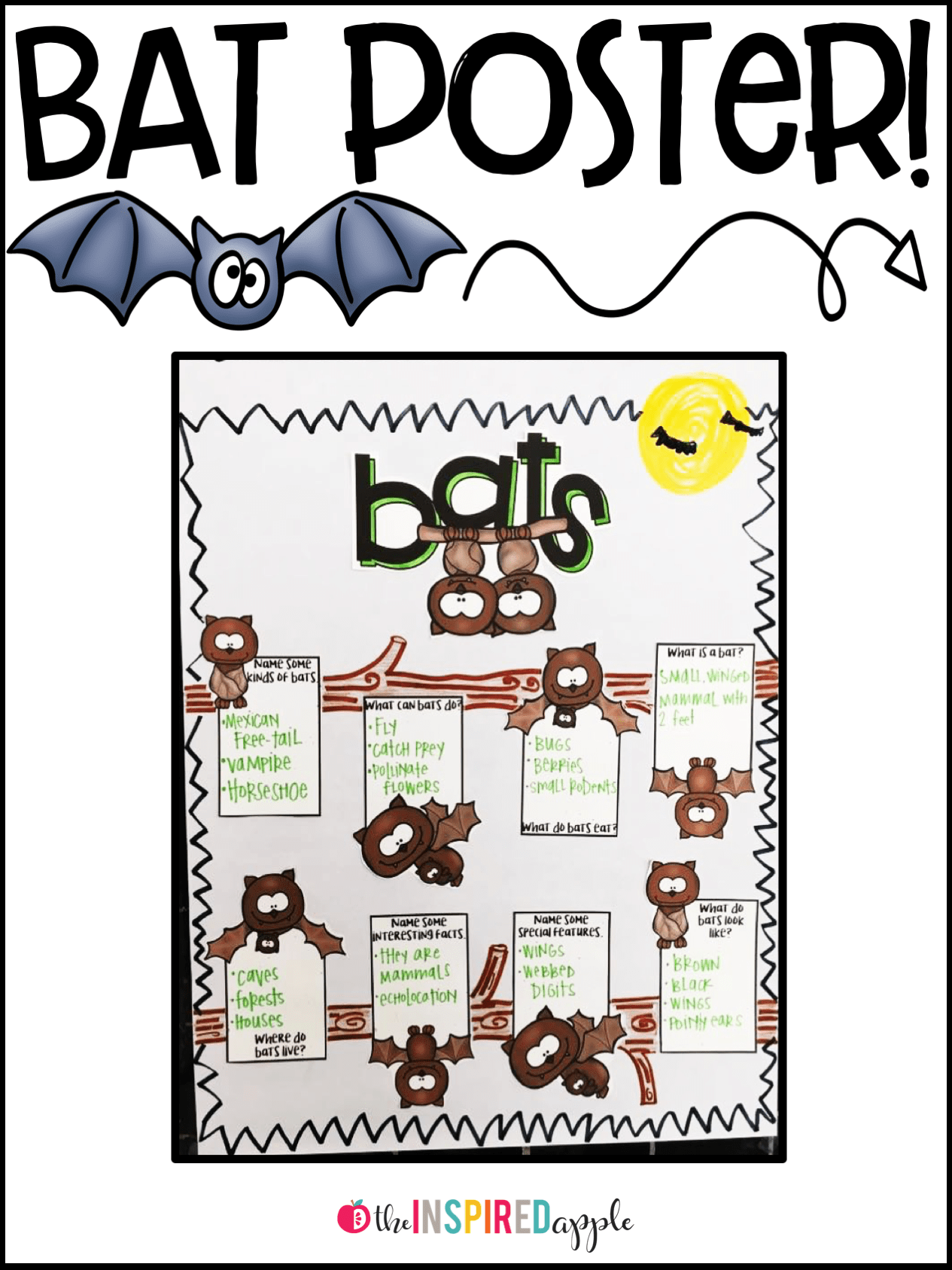 Bat Activities for Primary Students! - Babbling Abby