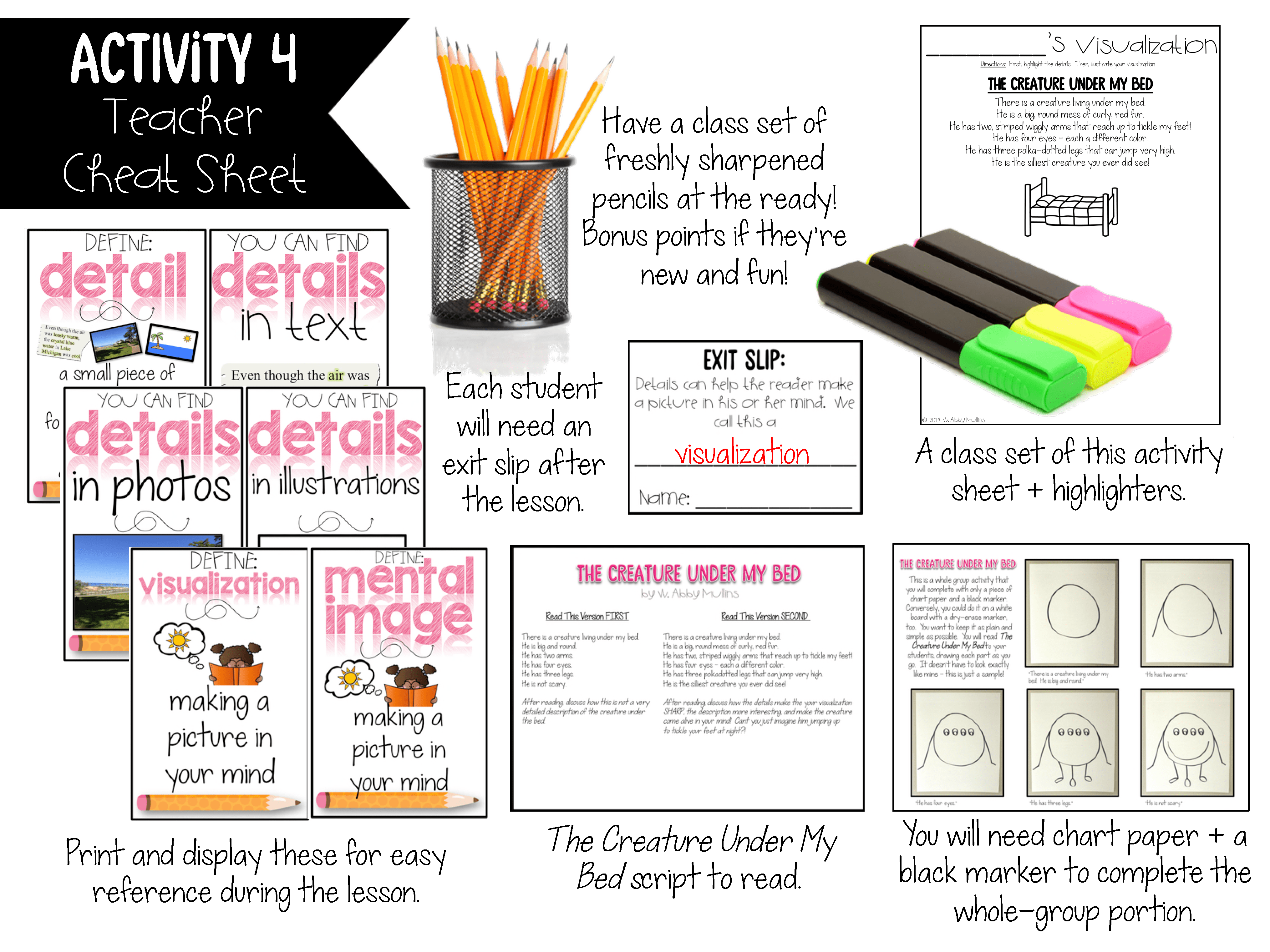 Teaching key details and main idea has never been easier! This set of