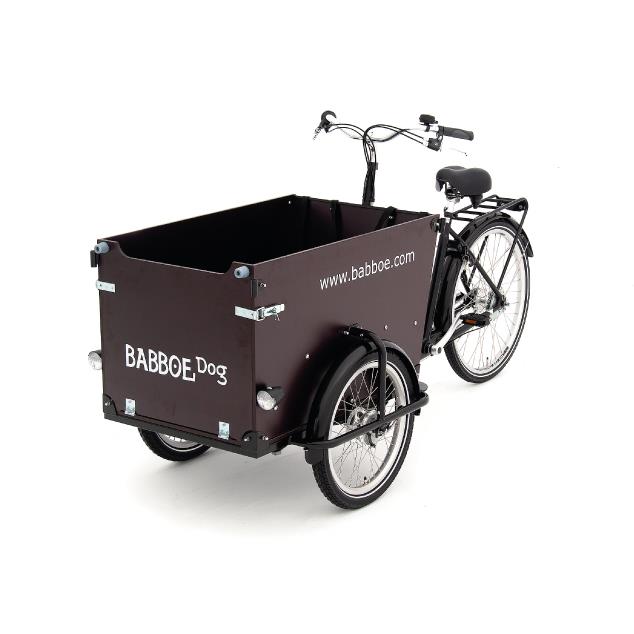 Babboe Dog // Praktisk ladcykel med plads til hunden