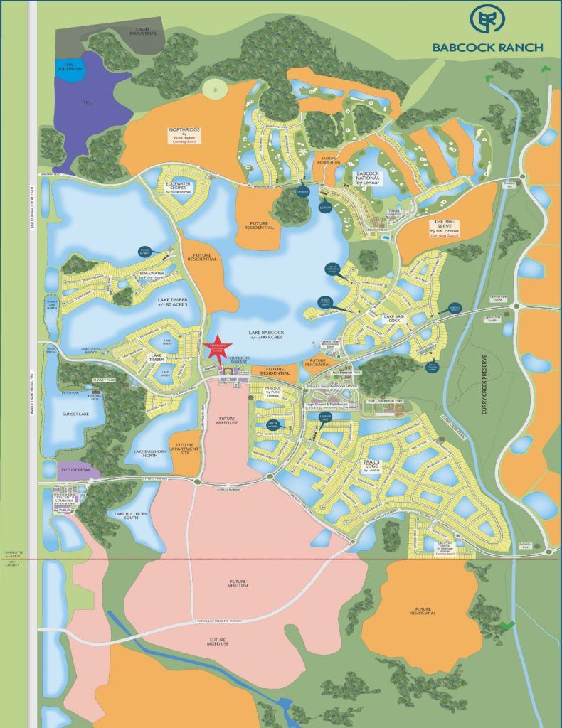 Babcock Ranch Interactive Info Map Babcock Ranch