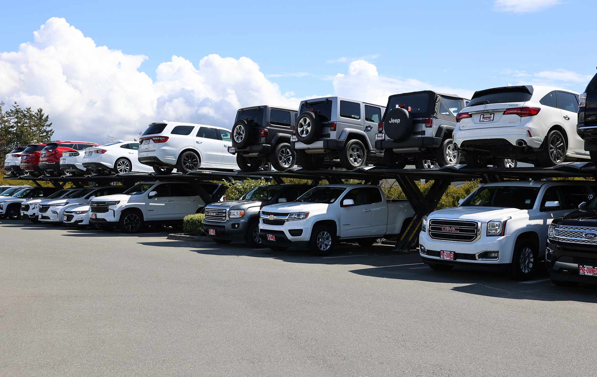 Car Dealership Barnes Wheaton GM, South Surrey, BC BabcoPark