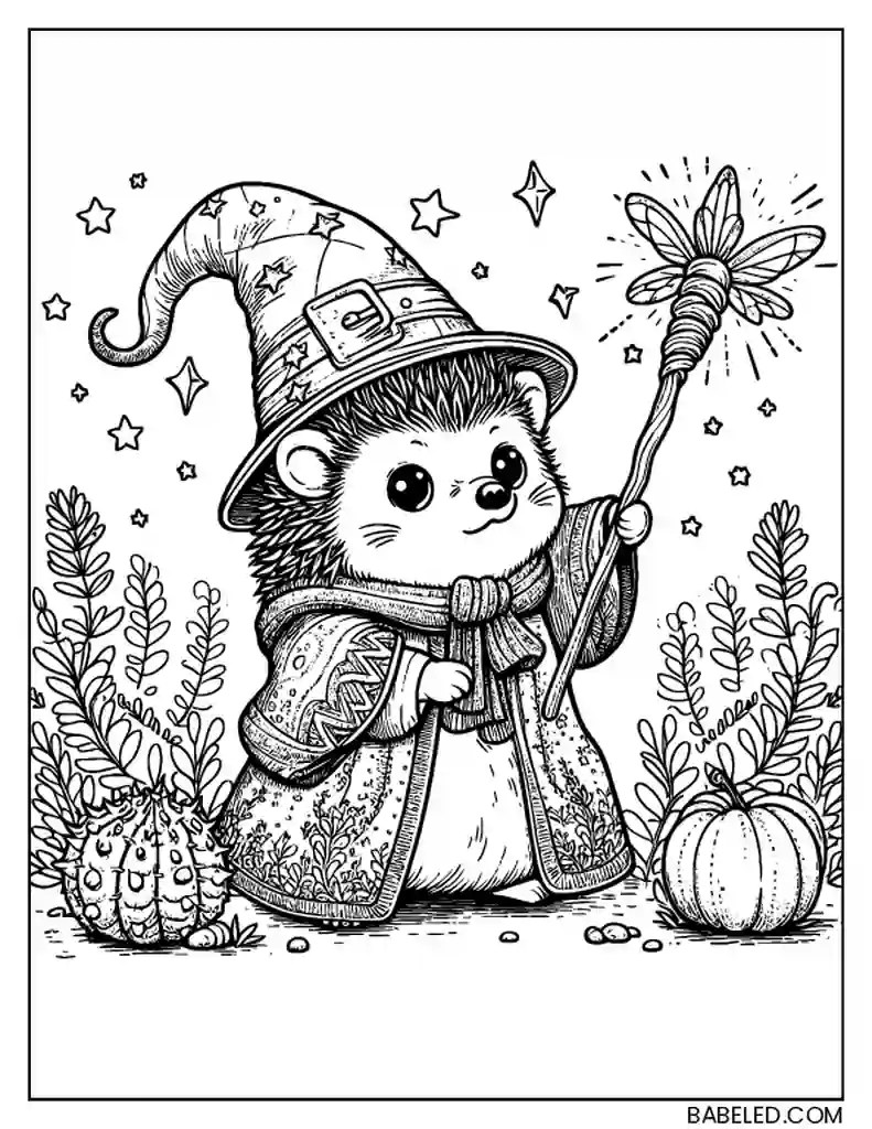 9 Free Printable Hedgehog Coloring Pages, Sheets and Pictures for