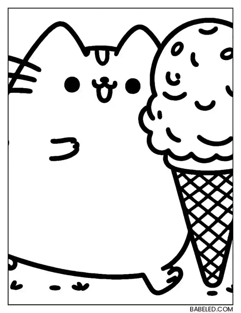 33 Free Printable Pusheen Coloring Pages, Sheets and Pictures for