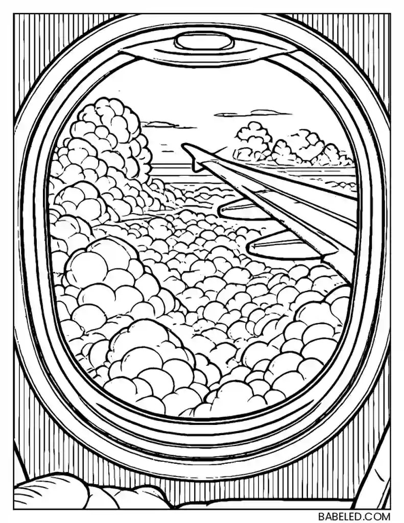 8 Free Printable Plane Coloring Pages, Sheets and Pictures for Adults