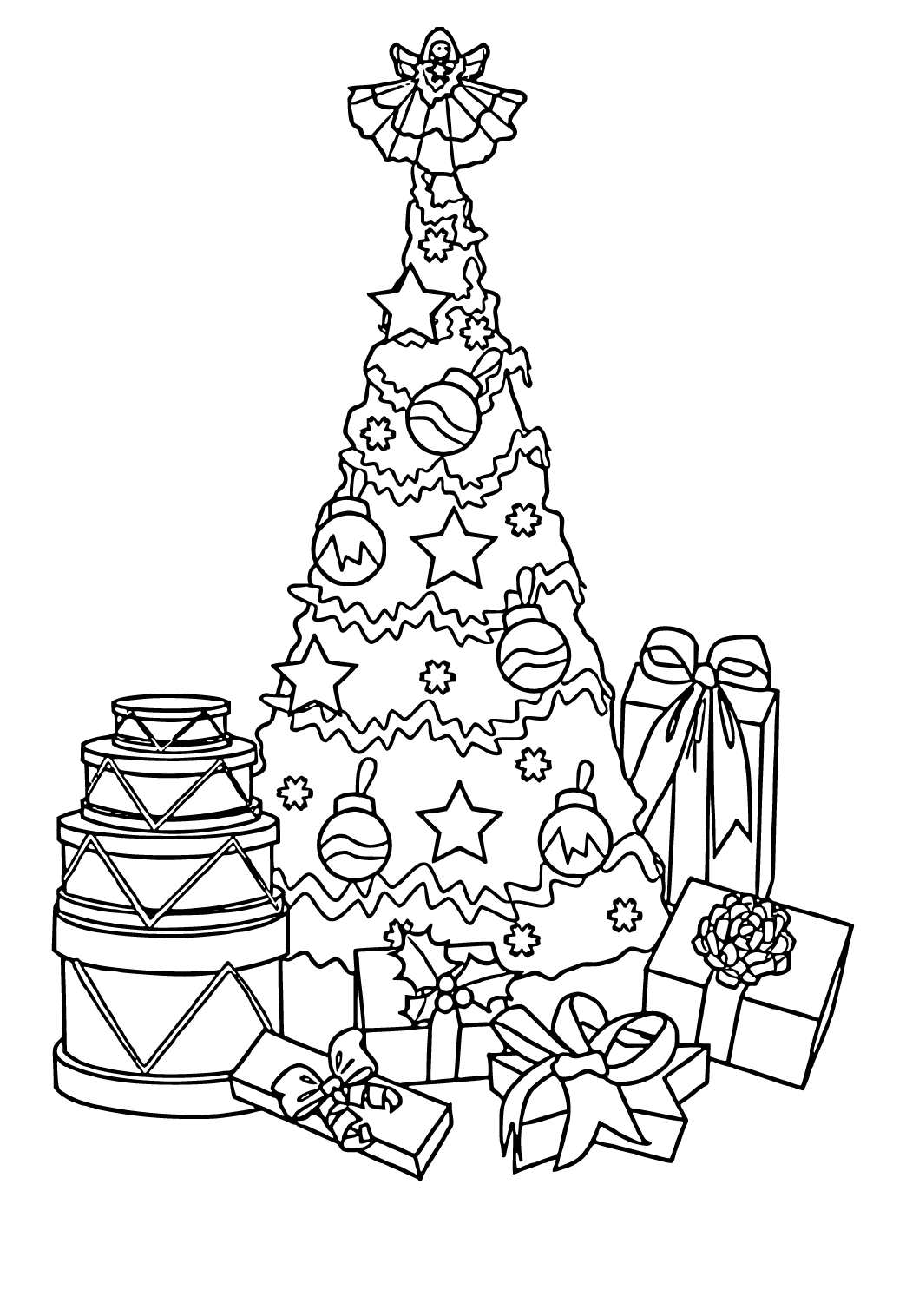 Ilmaisia Tulostettavia Joulu Klassikko Värityskuvia, Arkki ja Kuva