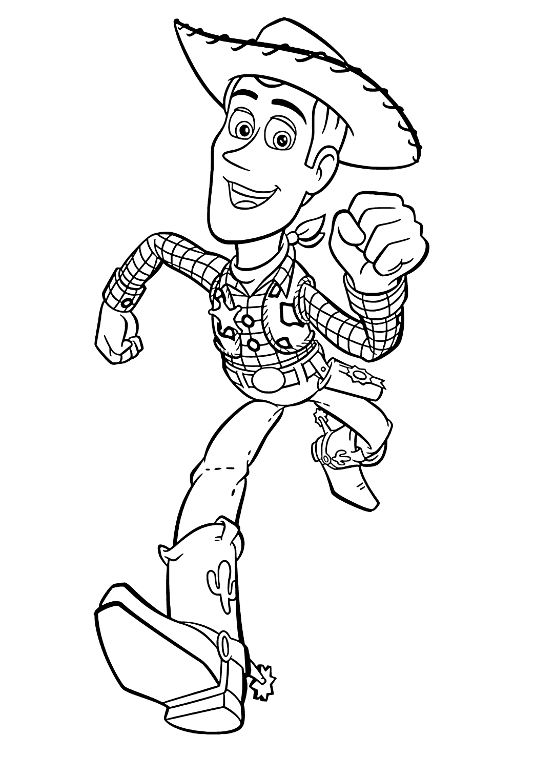 Woody Printable Coloring Pages