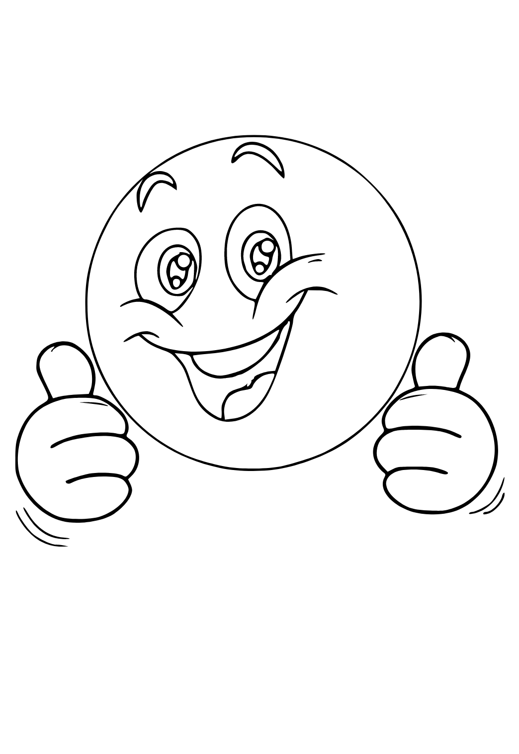 Free Printable Emoji Fine Coloring Page, Sheet and Picture for Adults