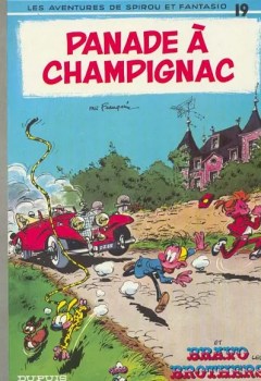 Livres Couvertures de Spirou Et Fantasio, Tome 19 : Panade à Champignac