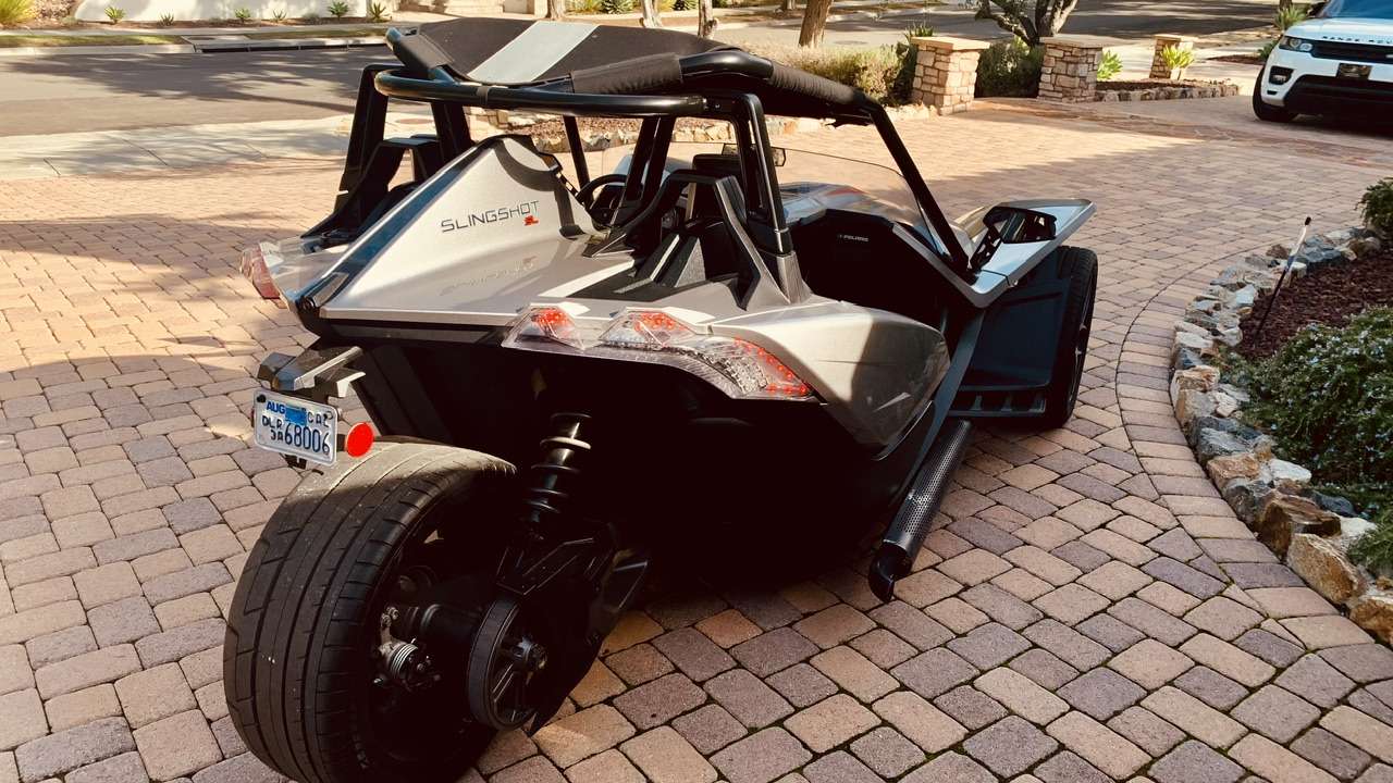 2016 Polaris Slingshot SL Model Gray On Black For Sale In San Diego.