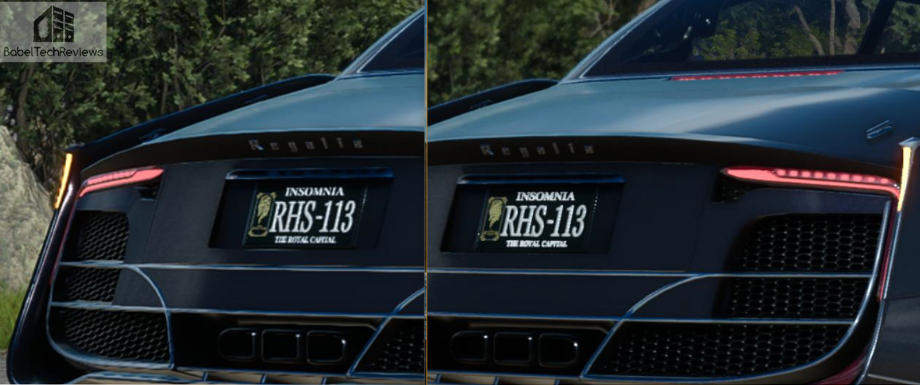 Final Fantasy XV DLSS Versus TAA Performance IQ