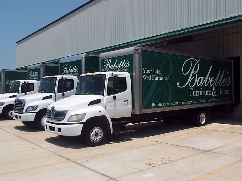 Delivery and Pickup Babette's Furniture & Home Shoppe Leesburg The