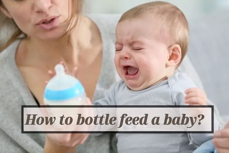 How to bottle feed a baby?