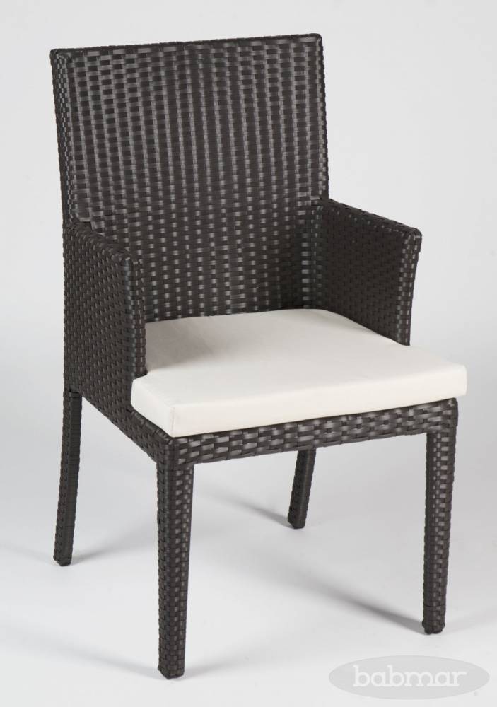 Venice Modern Outdoor Dining Chair with Arms
