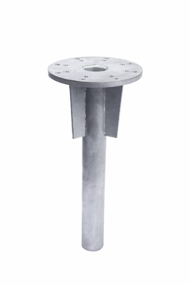 Galvanized Steel Umbrella Base Residential and Commercial Patio