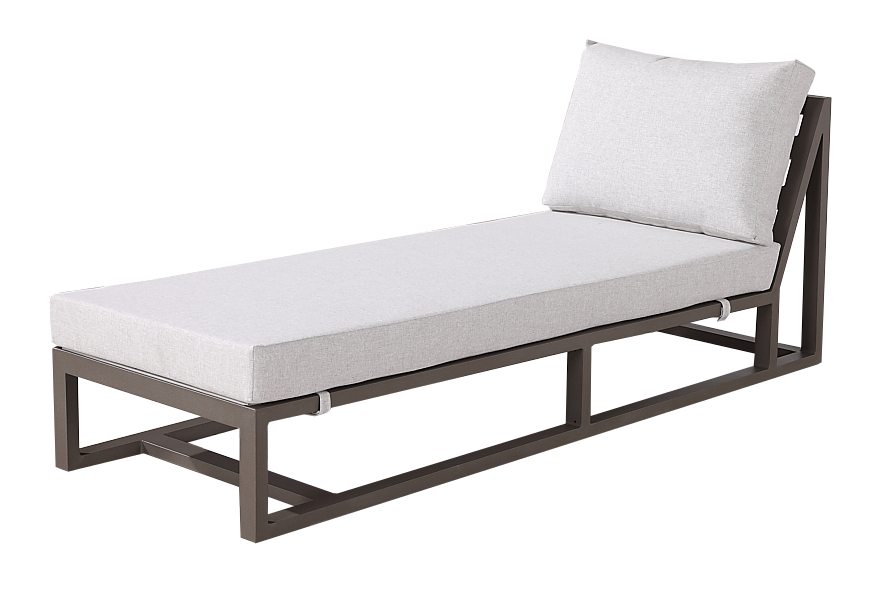 Tribeca Modern Outdoor Chaise Lounge