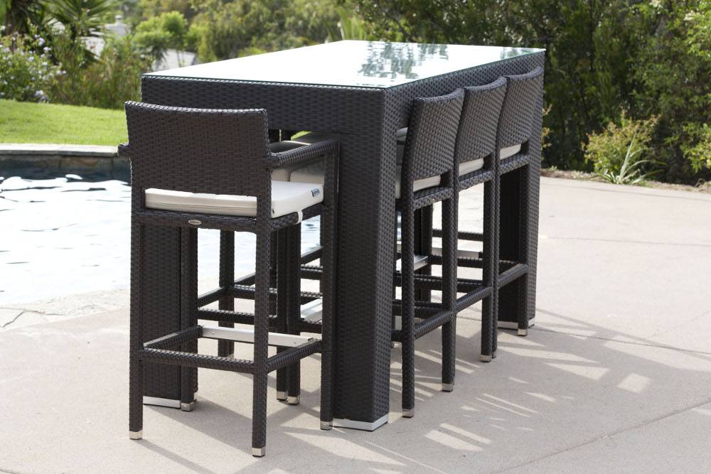 Pandora Modern Outdoor Bar Set For 8 With Vertigo Bar ... (1000 x 667 Pixel)