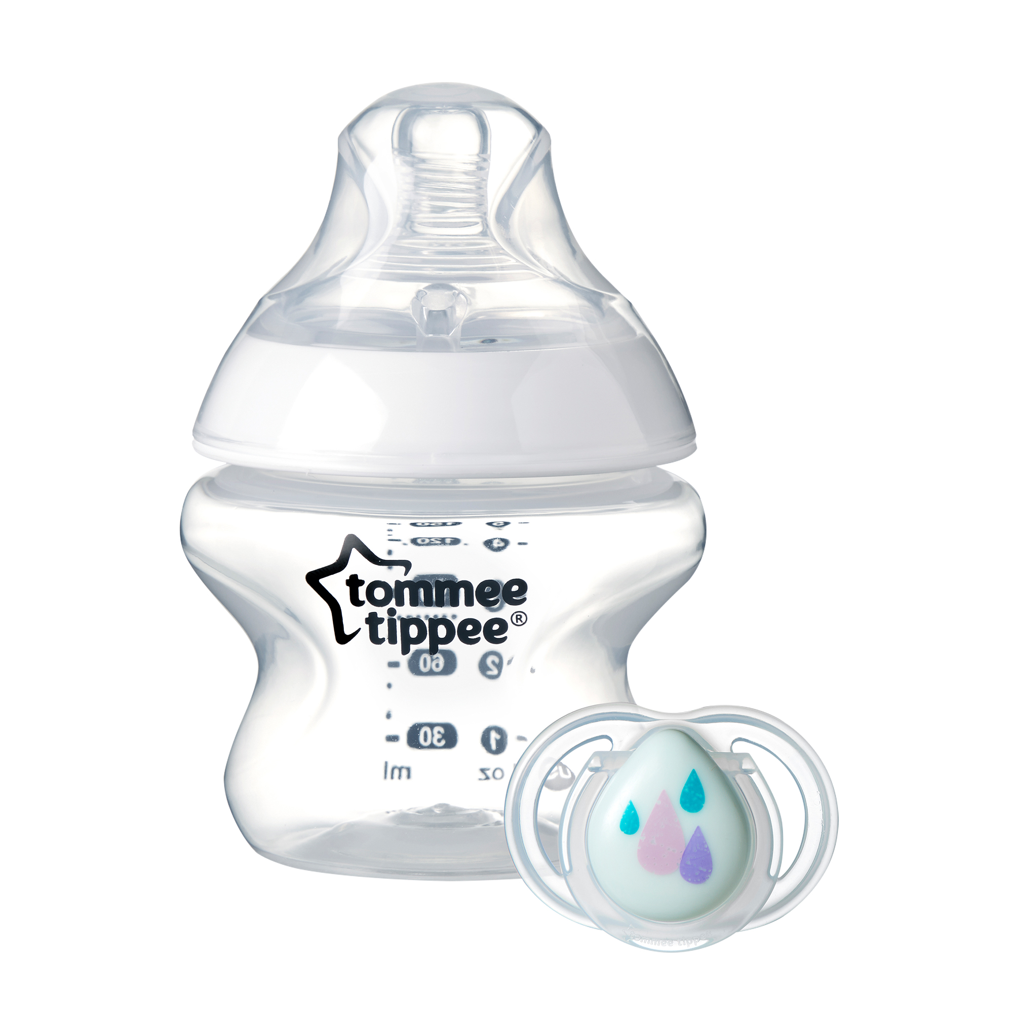 Baby and Beyond Tommee Tippee Ctn 5oz Bottle with 02 mo. Newborn