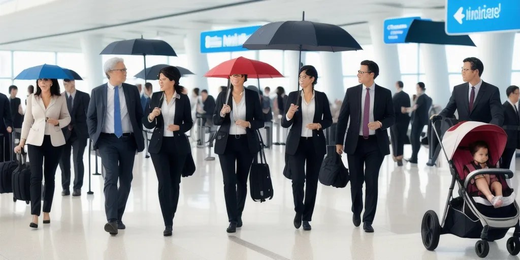 What strollers are allowed on airplanes? Baby and Bib