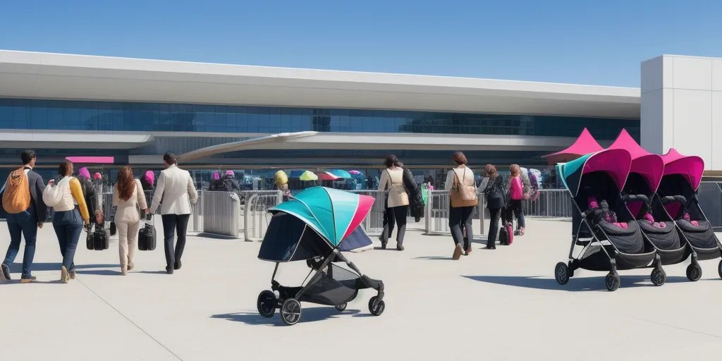 What strollers are allowed on airplanes? Baby and Bib