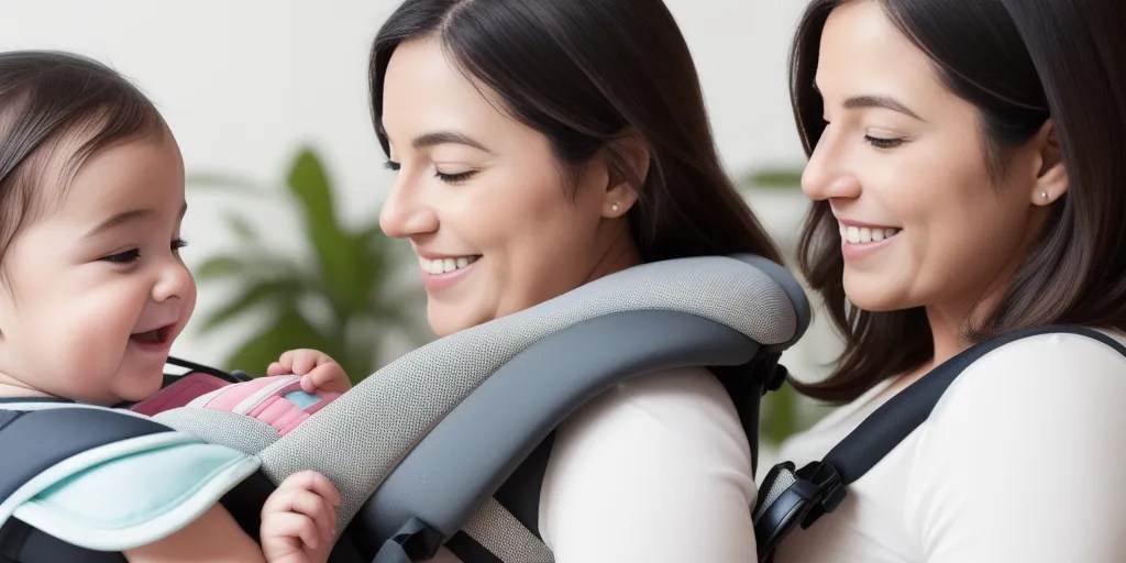 When to start using baby carrier? Baby and Bib