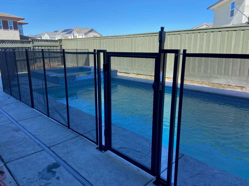 Pool Barrier Gate Baby Barrier® Pool Fence of San Jose