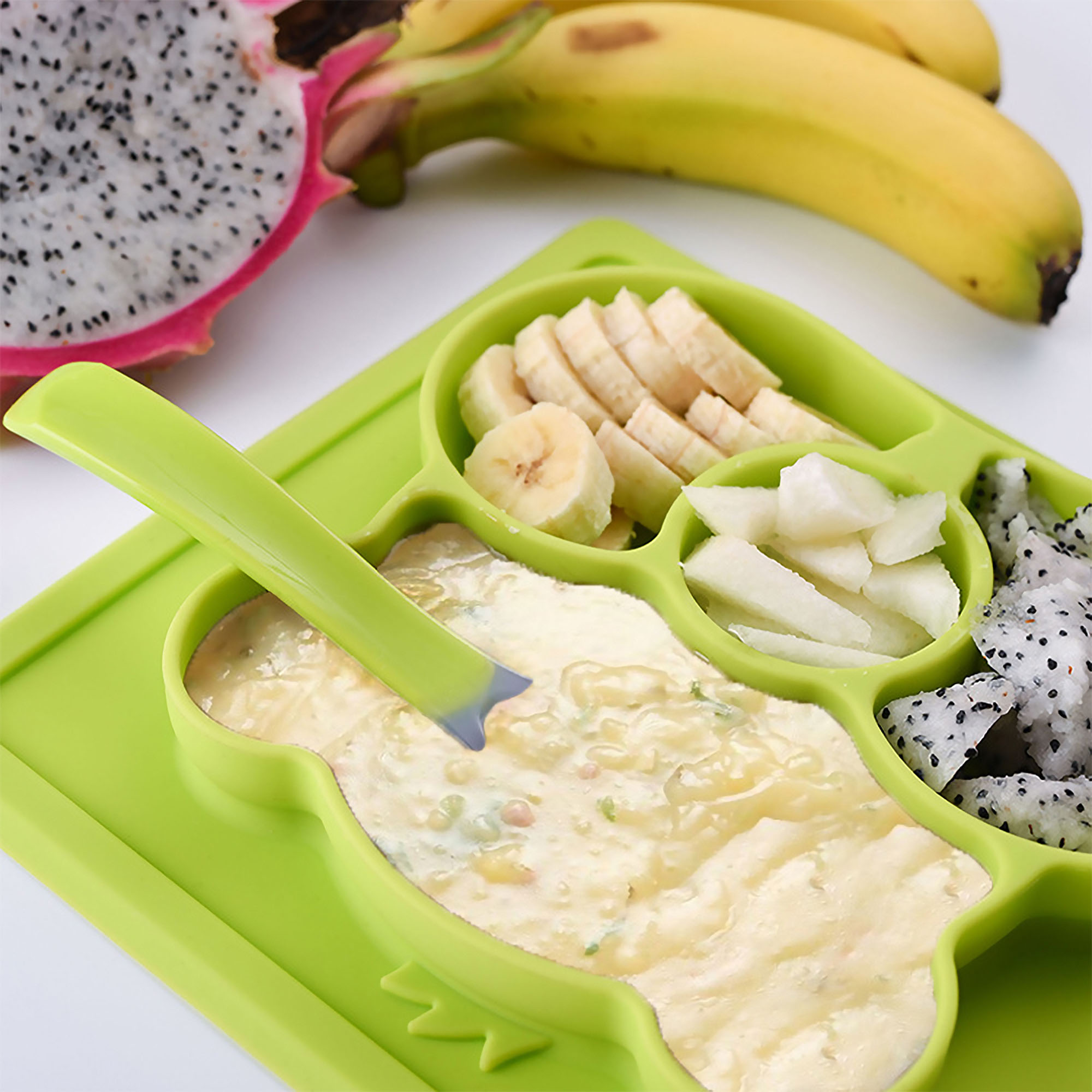 Baby Silicone Plate, Suction Plates for Babies, Baby Food Mat with