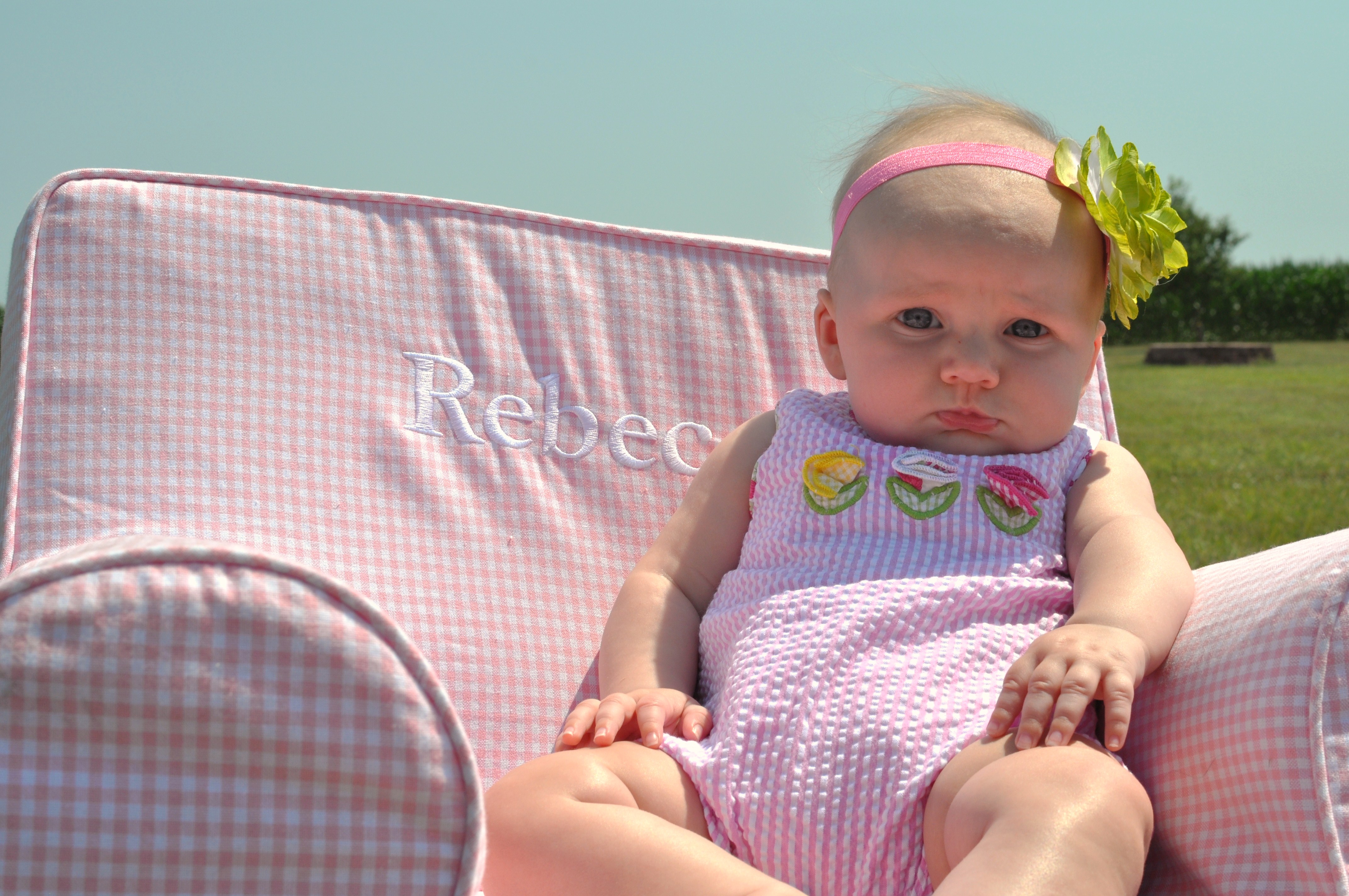 My 4monthold baby girl Baby Dickey Chicago, IL Mom Blogger