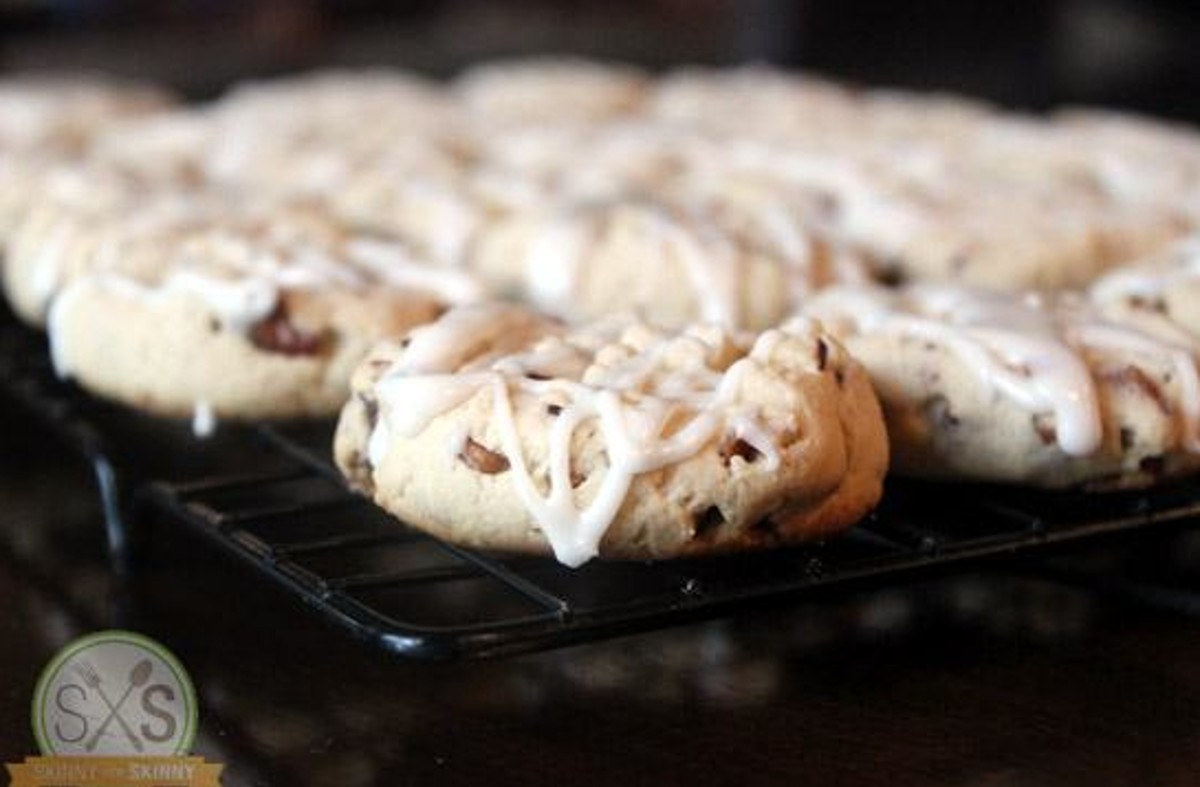 Maple Nut Cookies with Maple Icing Baby Gizmo
